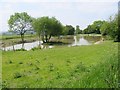 Fishing Lake behind Wood House Farm Care Home