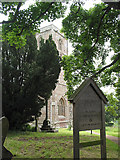 SO6527 : The Parish Church of St. John the Baptist, Upton Bishop by Pauline E