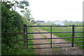 Track up to farm buildings