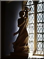 NY3704 : Statue  in The Parish Church of St Mary's, Ambleside by Alexander P Kapp