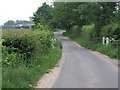 Westfield Lane crosses the River Tud