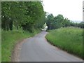 Looking along Bradenham Lane