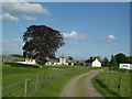 NX7765 : Farmhouse at Mollance by Les Harvey