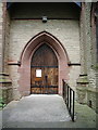 Door, The Parish Church of St Mary Magdalene, Ribbleton