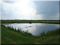 Reservoir behind Porters Quality Farm Feeds