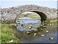 New road bridge and old road bridge