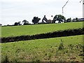 Looking across fields towards Trelissa