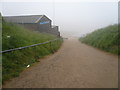 Filey - Approach to Sailing Club