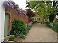 Back entrance to Bredon Churchyard