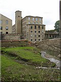 SE1016 : Former Mills (2), viewed from Parkwood Road, Golcar by Humphrey Bolton