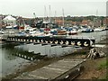 A bridge into the shipyard at Whitby