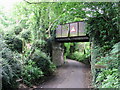 Disused railway bridge near Loders