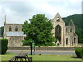 Tintern Abbey - (View from the Abbey Hotel)