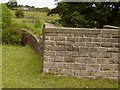 Aqueduct crossing beck behind Barley Cote