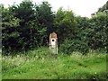 Cottage hidden behind a hedge off Stortford Lane