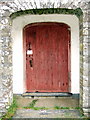 Bayvil church door