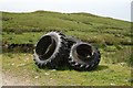NR6218 : Tractor Tyres. by Steve Partridge