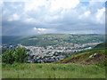 Looking over Cymmer and Porth