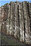 C9444 : Detail of Basalt Columns by Anne Burgess