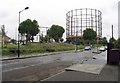 Ettrick Street towards Bromley South Gas Works