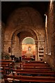 NU0622 : Old Bewick Church (interior) by Dave Dunford