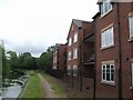 Canalside housing at Lane Head