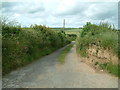 Lane leading to Knaveston, Gignog, Pembrokeshire