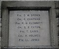 Romanby War Memorial Plaque (West Face)