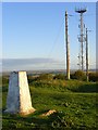 Mast and trig point, Beacon Hill