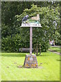 Stow cum Quy village sign