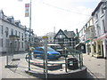 The Owain Glyndwr Hotel and Corwen Square