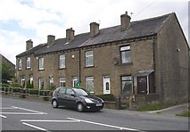 SE1119 : Terrace houses, Lindley Moor Road, Fixby by Humphrey Bolton