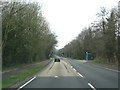 Road Junction With Lights On A4067