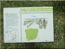 ND2938 : Site interpretation board by Stanley Howe