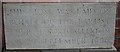 Foundation Stone, Baptist Church, Valley Road