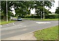 SP5697 : Mini roundabout in Blaby by Mat Fascione