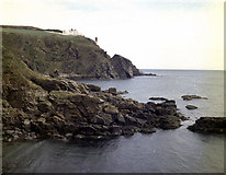 SC4991 : Maughold Head and lighthouse by Dr Neil Clifton