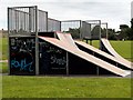 Ramps in the Skate Park Penistone