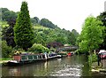 The Rochdale Canal near the Visitor Centre