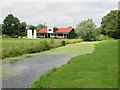 Sandwich Town cricket pavilion and The Butts