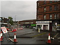 Roadworks at Inchinnan Road, Renfrew