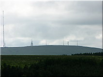 SD6614 : Winter Hill from the East by liz dawson