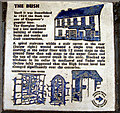 Chepstow - the Bush Inn plaque