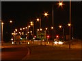 Drakes Way, Swindon, at night