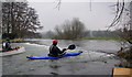 Small weir below Longford Castle