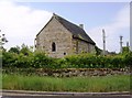 Chapel Cross Cottage and phone mast