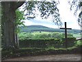 A SW view from Midmar churchyard.