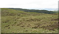 SH7440 : View across the moor towards the edge of the forest by Eric Jones