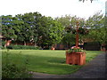 NZ4419 : Grade 1 listed church gardens, formerly the churchyard by Carol Rose