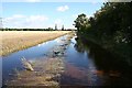 Flooded farm track, Little Moor